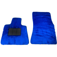 Blue Sheepskin Floor Mats for Rolls-Royce Cullinan (2018-2025)