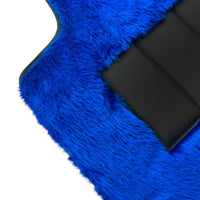 Blue Sheepskin Floor Mats for Rolls-Royce Cullinan (2018-2025)