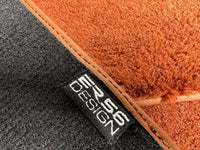 Brown Sheepskin Floor Mats For Rolls Royce Ghost Series II (2021-2024) ER56 Design Brand