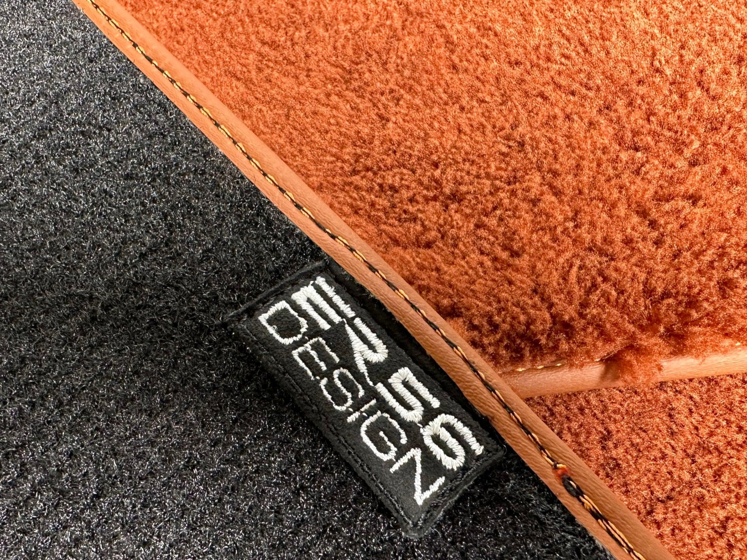 Brown Sheepskin Floor Mats For Rolls Royce Spectre (2023-2024) Er56 Design Brand - AutoWin