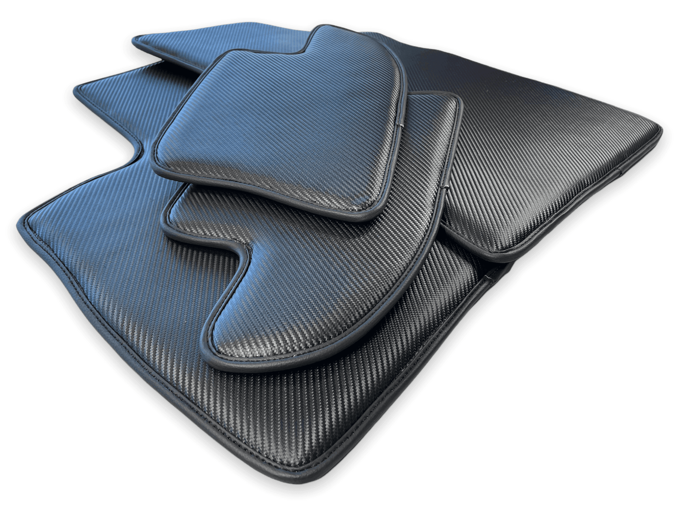 Carbon Fiber Floor Mats For Bentley Continental GTC (2006–2011) - AutoWin