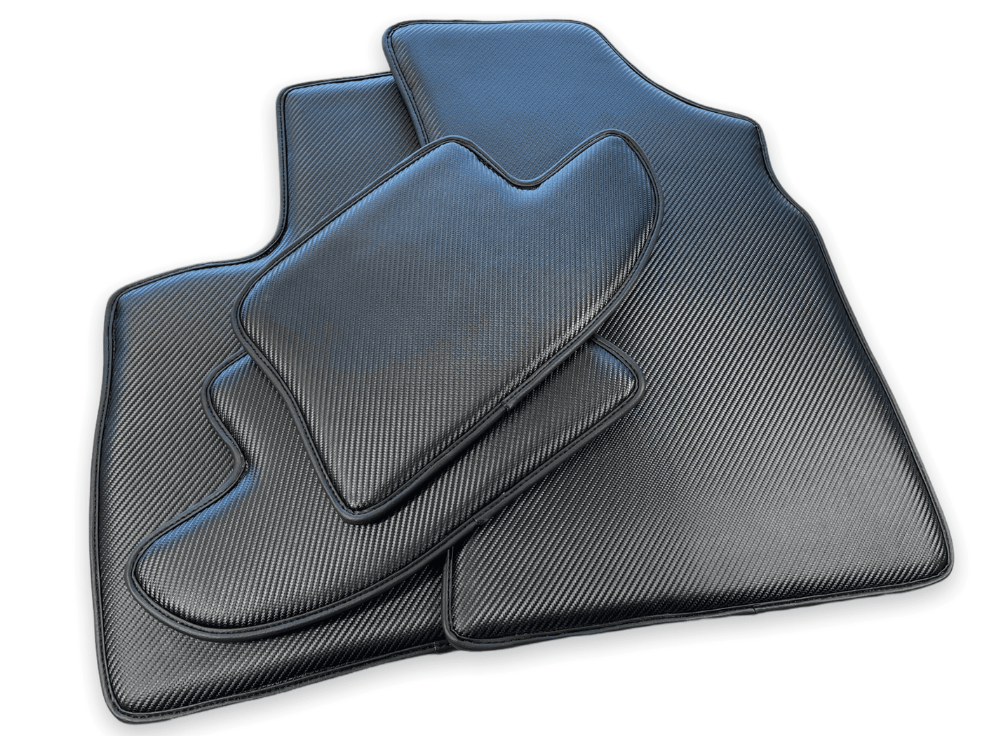 Carbon Fiber Floor Mats For Bentley Continental GTC (2006–2011) - AutoWin