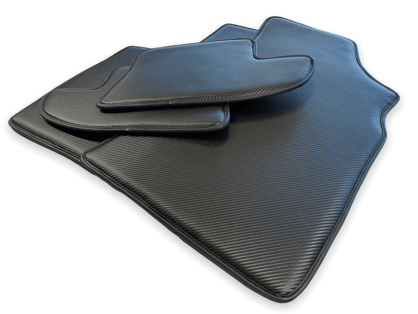Carbon Fiber Floor Mats For Bentley Continental GTC (2011-2018) - AutoWin