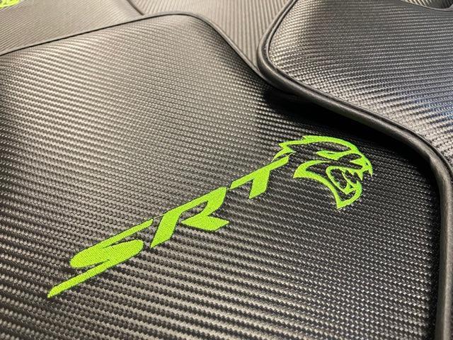 Carbon Fiber Floor Mats For Dodge Charger SRT (2015-2024) - AutoWin