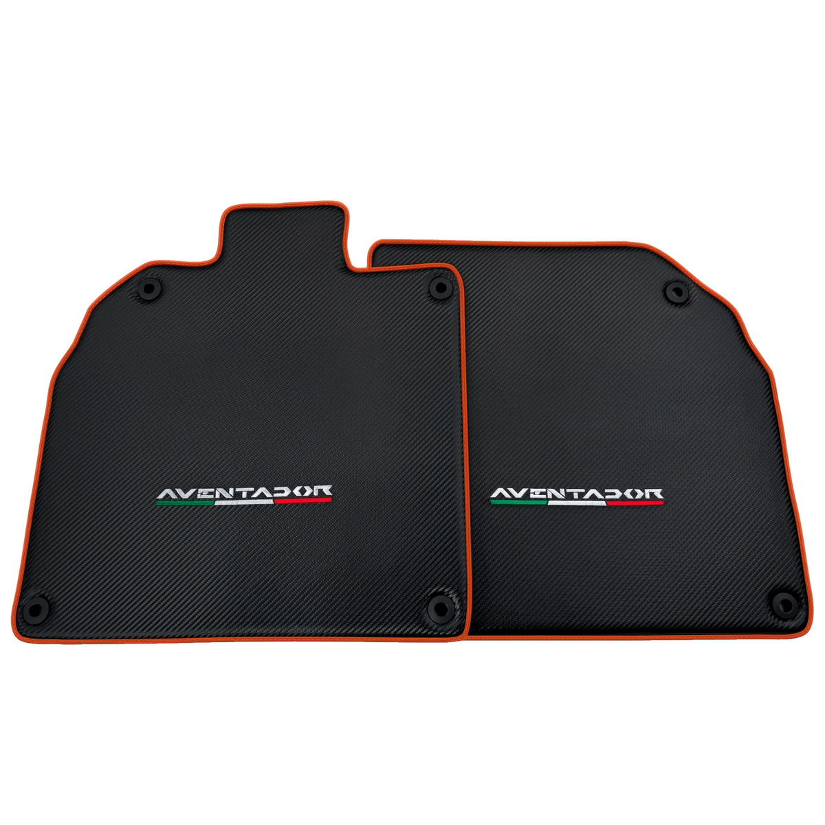 Carbon Fiber Floor Mats for Lamborghini Aventador | Various Trim Colors