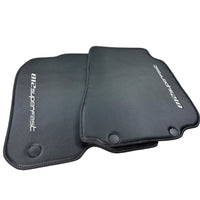 Carbon Fiber Leather Floor Mats For Ferrari 812 Superfast - AutoWin