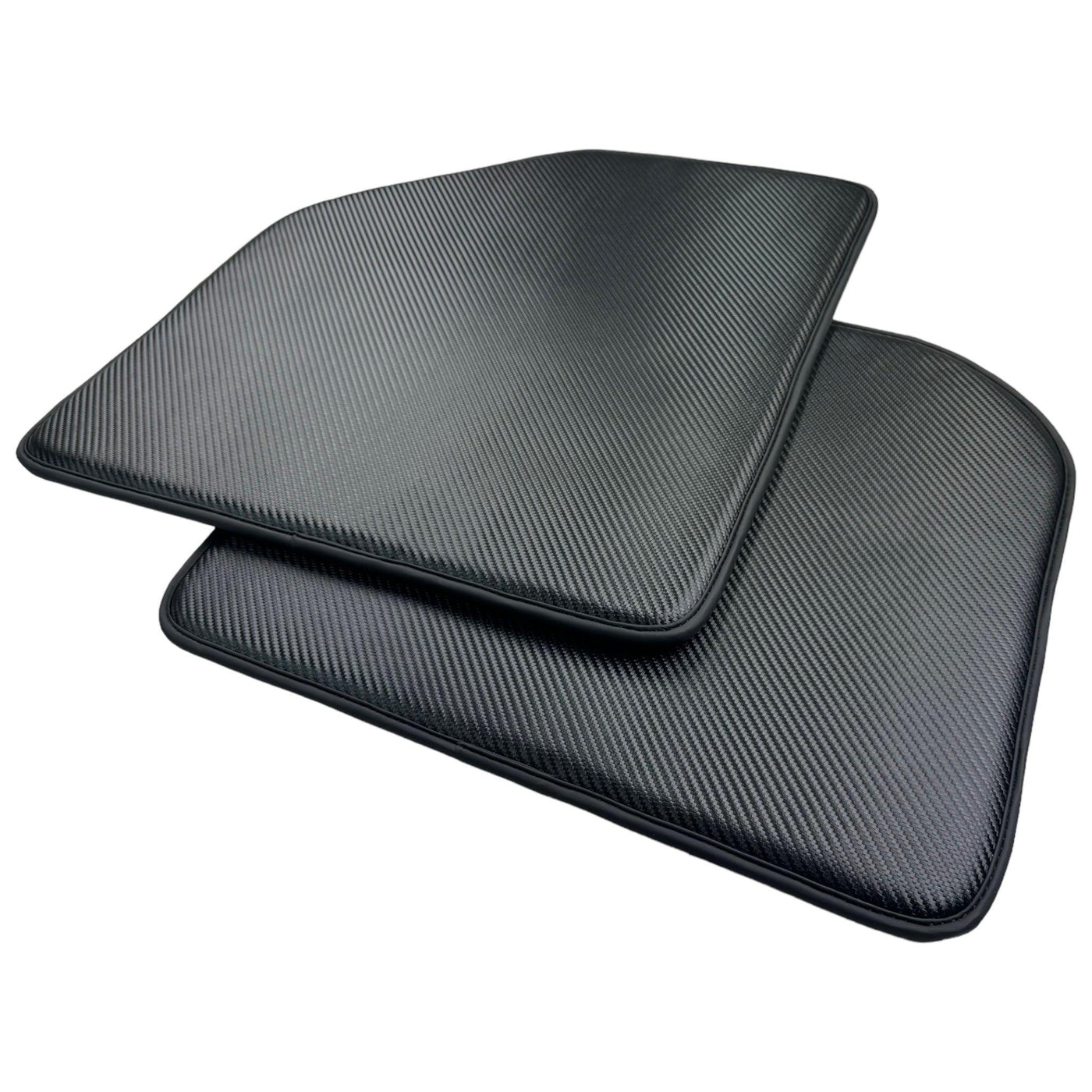 Carbon Fiber Leather Floor Mats for Porsche Carrera GT (2004-2006) - AutoWin