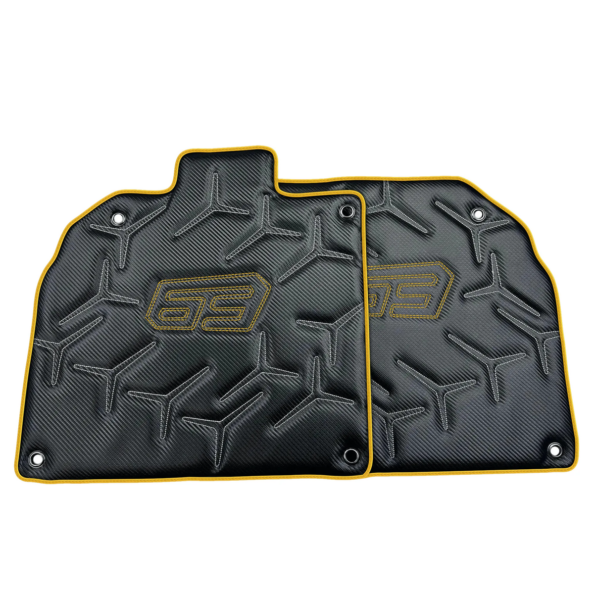 Carbon Leather Floor Mats for Lamborghini Aventador SVJ 63 Edition | Various Trim Colors