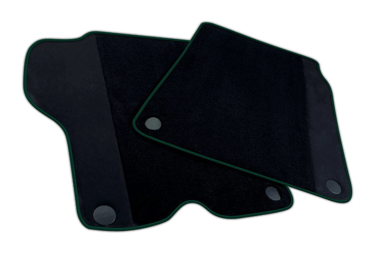 Custom Black Floor Mats For Ferrari California 2008-2014 With Alcantara
