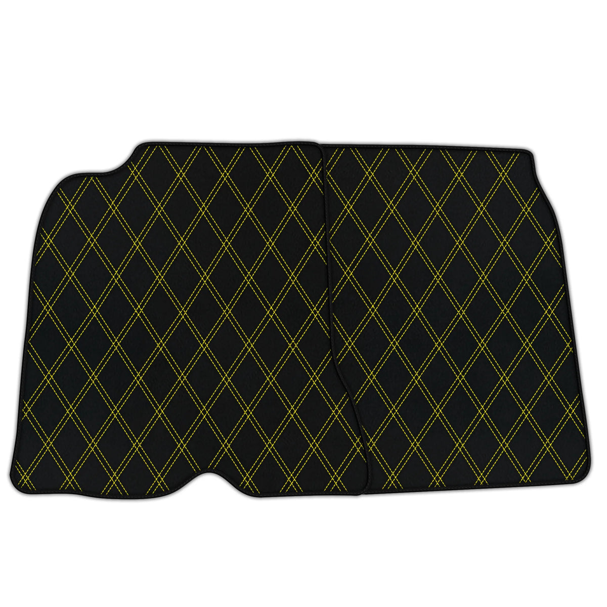 Customizable Double Diamond Pattern Floor Mats for 2015–2018 Ferrari California T