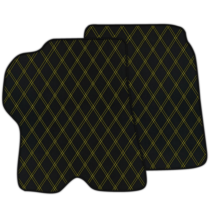 Customizable Double Diamond Pattern Floor Mats for Ferrari California (2008-2014)