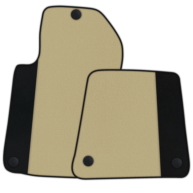 Customizable Floor Mats From Carpet With Leather for Ferrari 599 Coupe (2006-2012)