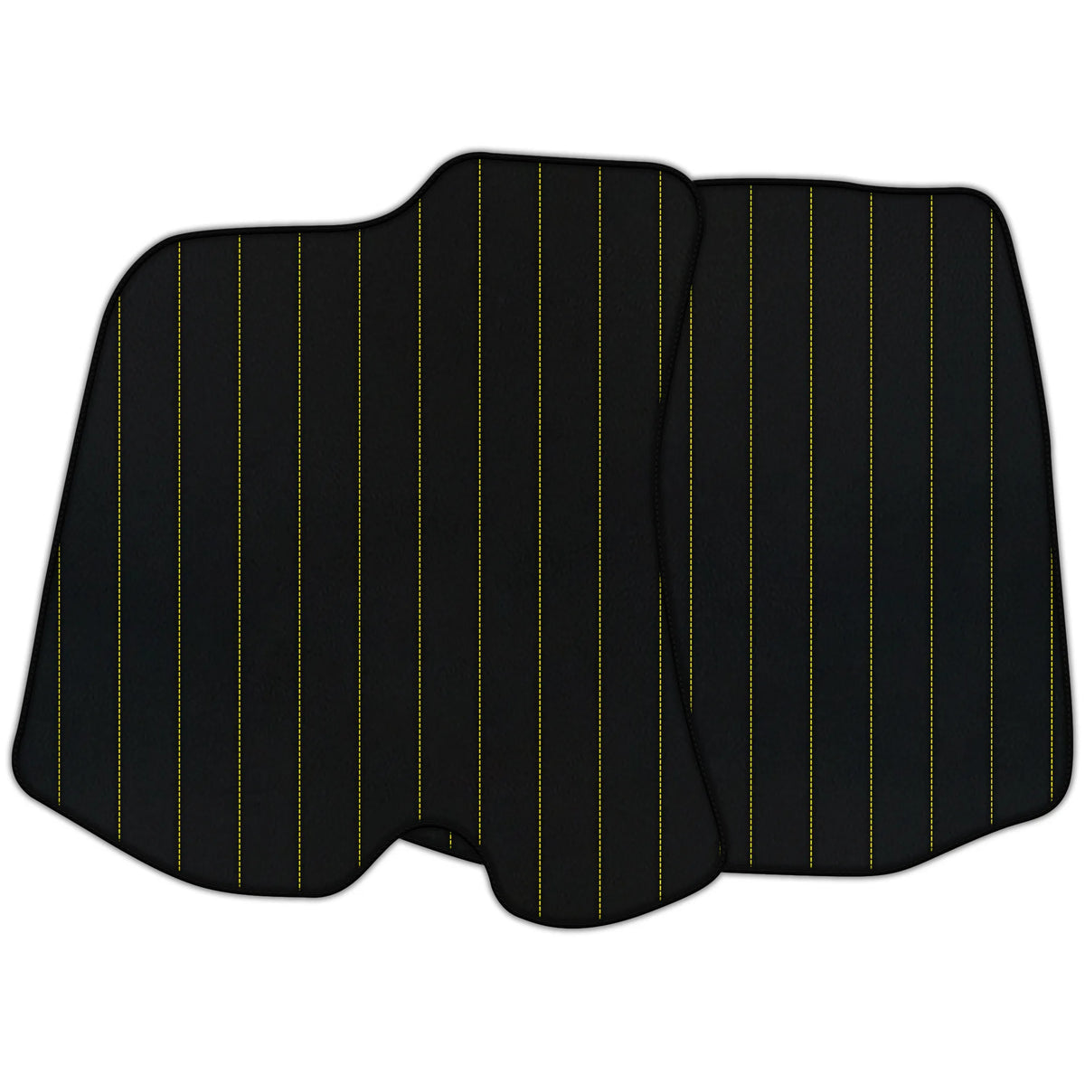 Customizable Leather Floor Mats with Line's Pattern for Ferrari Portofino (2018–2023)