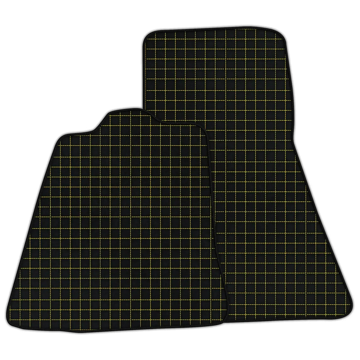 Customizable Leather Floor Mats with Square Pattern for McLaren 720S (2017-2021)