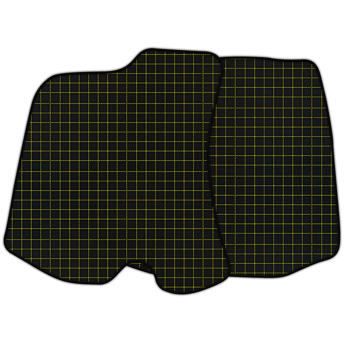 Customizable Leather Floor Mats with Square's Pattern for Ferrari Portofino (2018–2023)