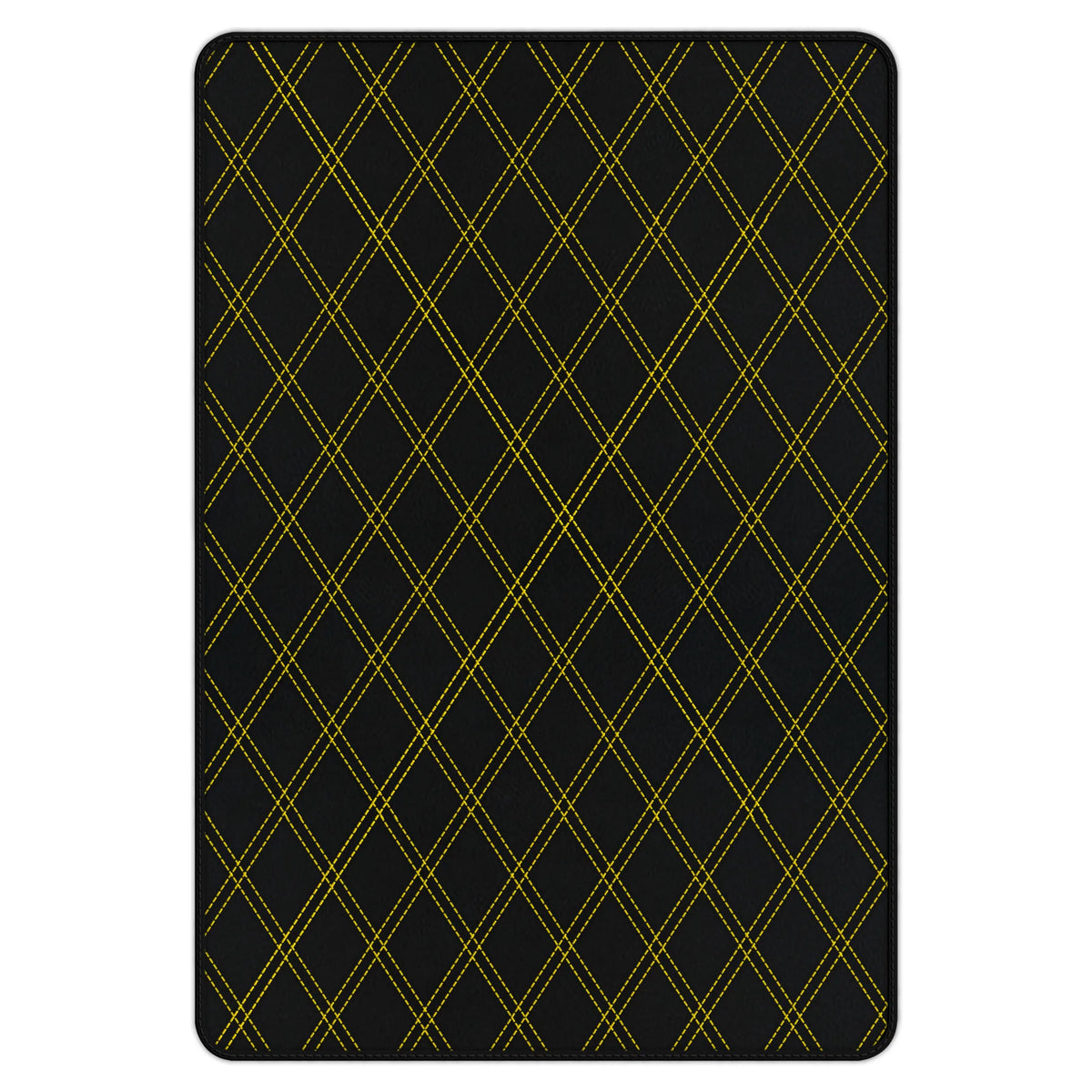 Customizable Leather Trunk Floor Mats with Double Diamond Pattern for Ferrari 458 GT2 (2012-2015)