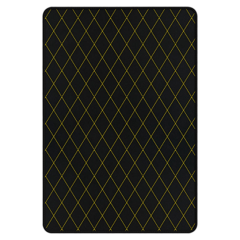 Customizable Leather Trunk Floor Mats with Single Diamond Pattern for Ferrari 458 Spider (2012-2015)