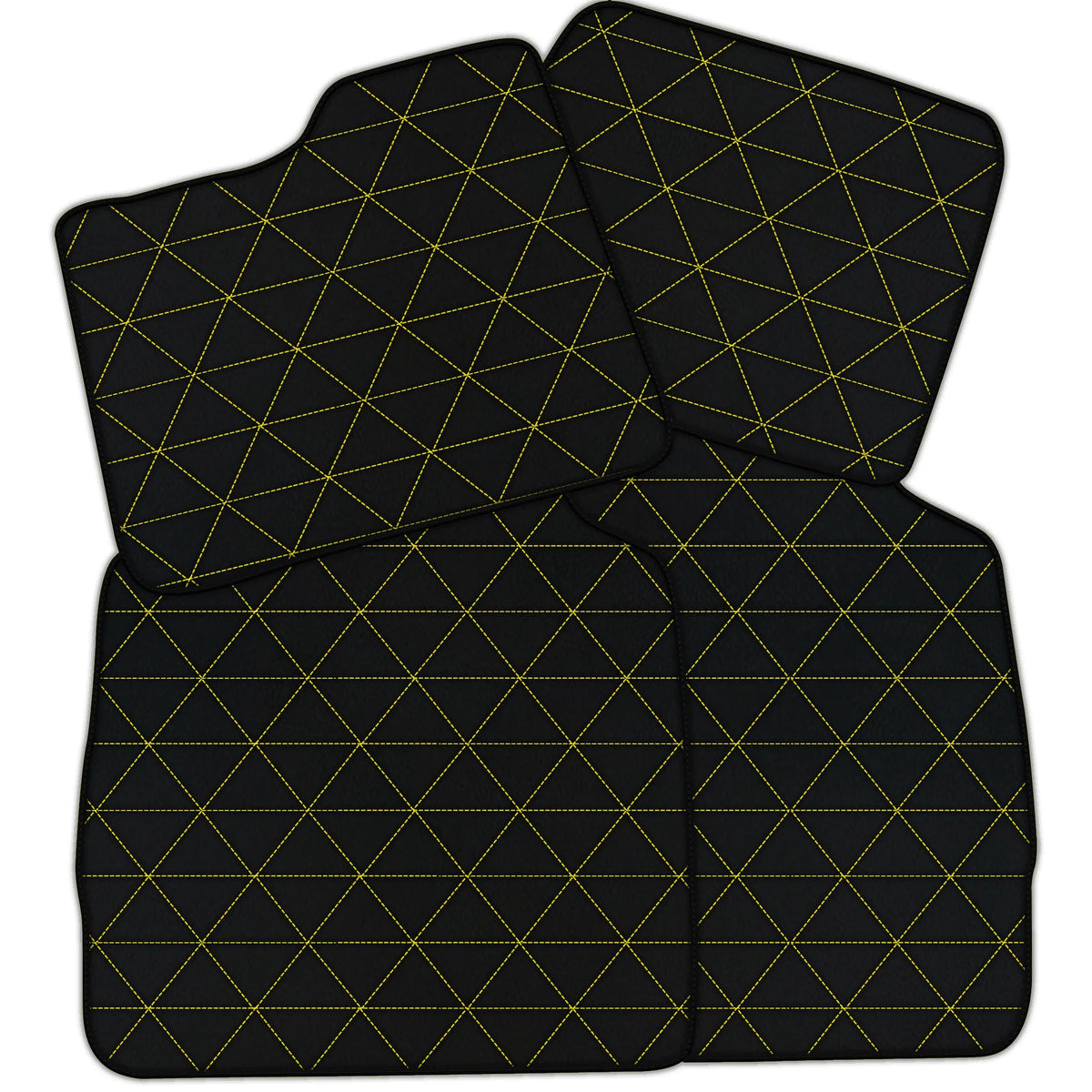 Customizable Triangle's Pattern Floor Mats for Ferrari Purosangue (2023-2027)