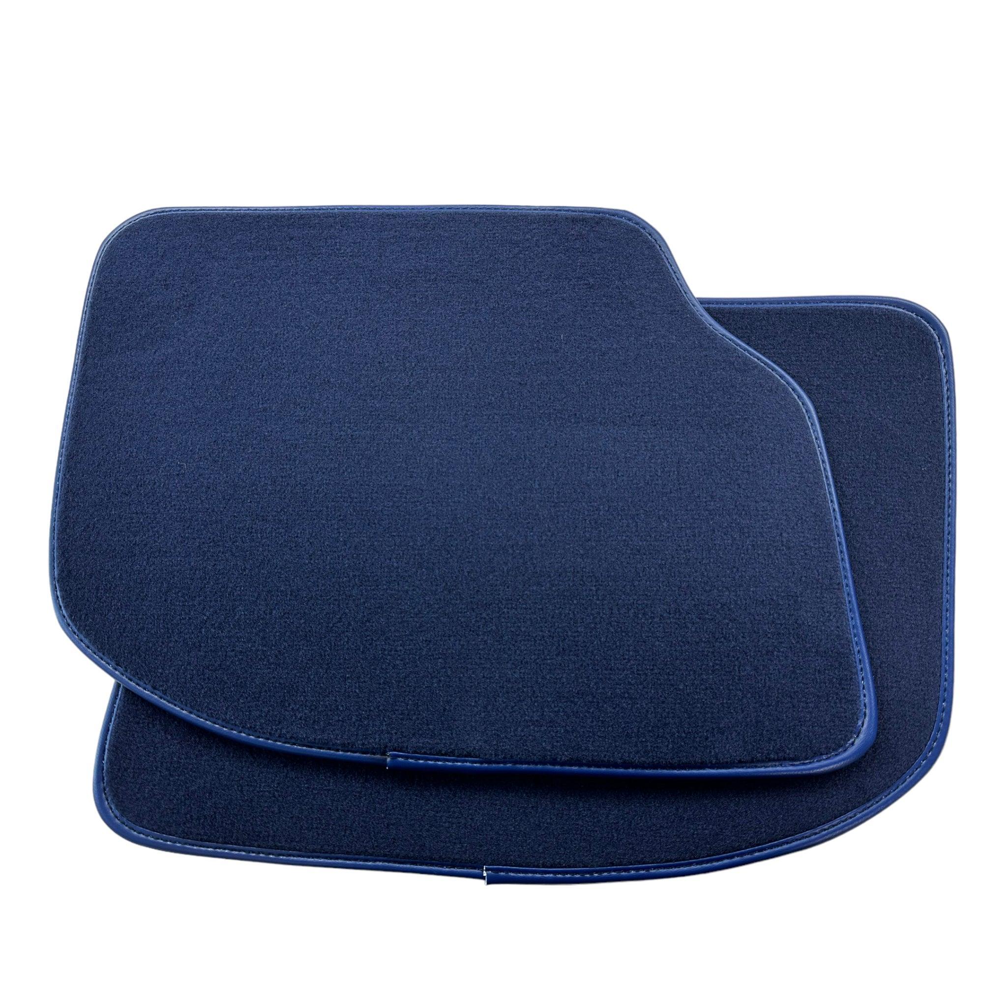 Dark Blue Floor Mats For Bentley Continental GT (2018–2023) - AutoWin
