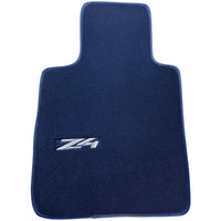 Dark Blue Floor Mats for BMW Z4 Series E86 Coupe (2003-2008) - AutoWin