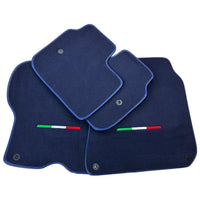 Dark Blue Italian Edition Floor Mats for Ferrari GTC4 Lusso 2016-2023