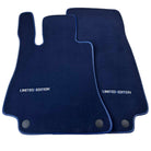 Dark Blue Floor Mats For Mercedes Benz GLS-Class X167 Maybach (2020-2023) | Limited Edition