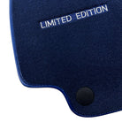 Dark Blue Floor Mats For Mercedes Benz E-Class W213 Sedan (2016-2020) | Limited Edition - AutoWin
