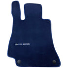 Dark Blue Floor Mats For Mercedes Benz E-Class W213 Sedan (2016-2020) | Limited Edition - AutoWin