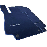 Dark Blue Floor Mats For Mercedes Benz GLE-Class C167 Coupe (2020-2023) | Limited Edition - AutoWin
