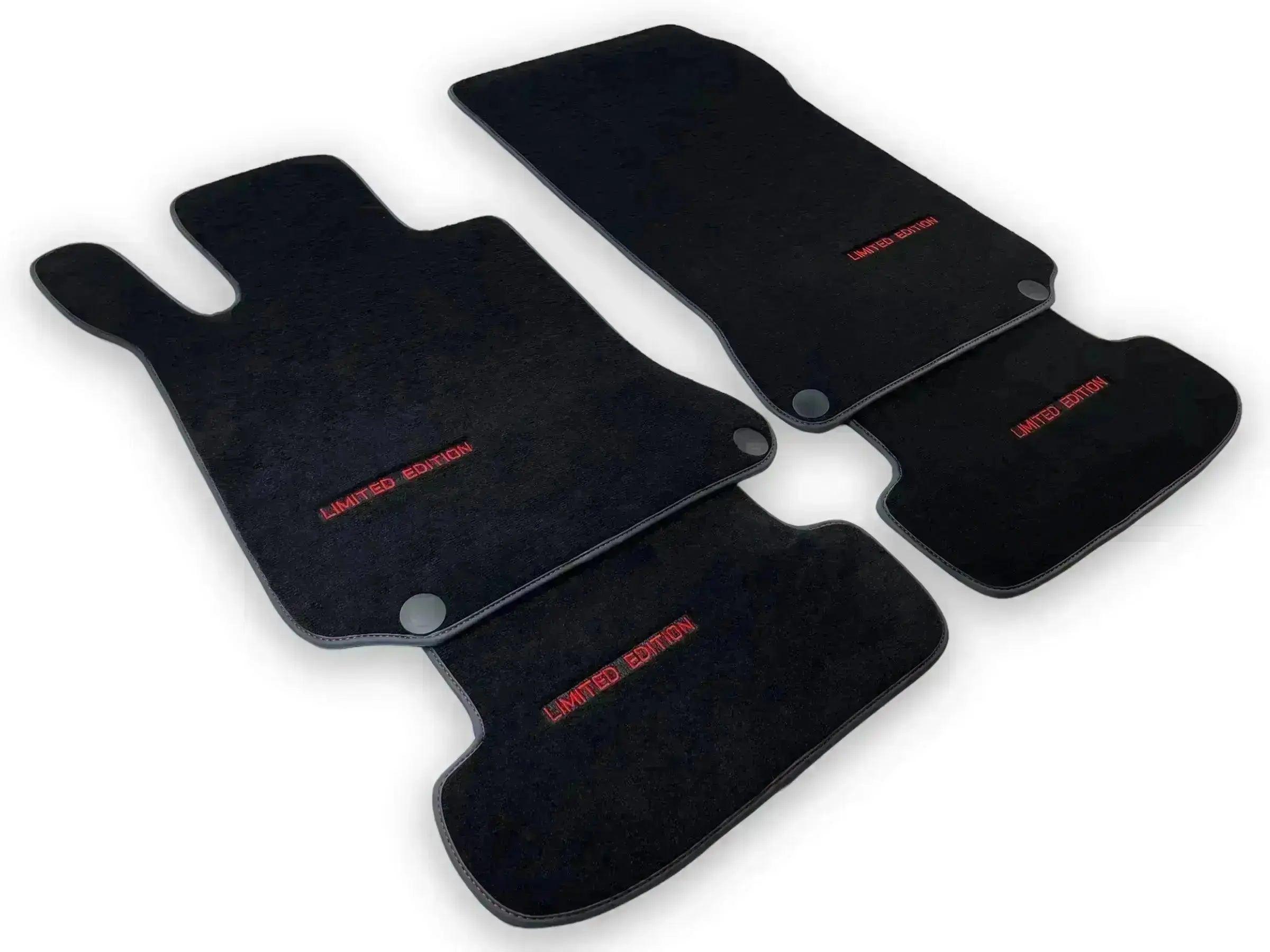 Dark Blue Floor Mats For Mercedes Benz GLK-Class X204 (2008-2012) | Limited Edition - AutoWin