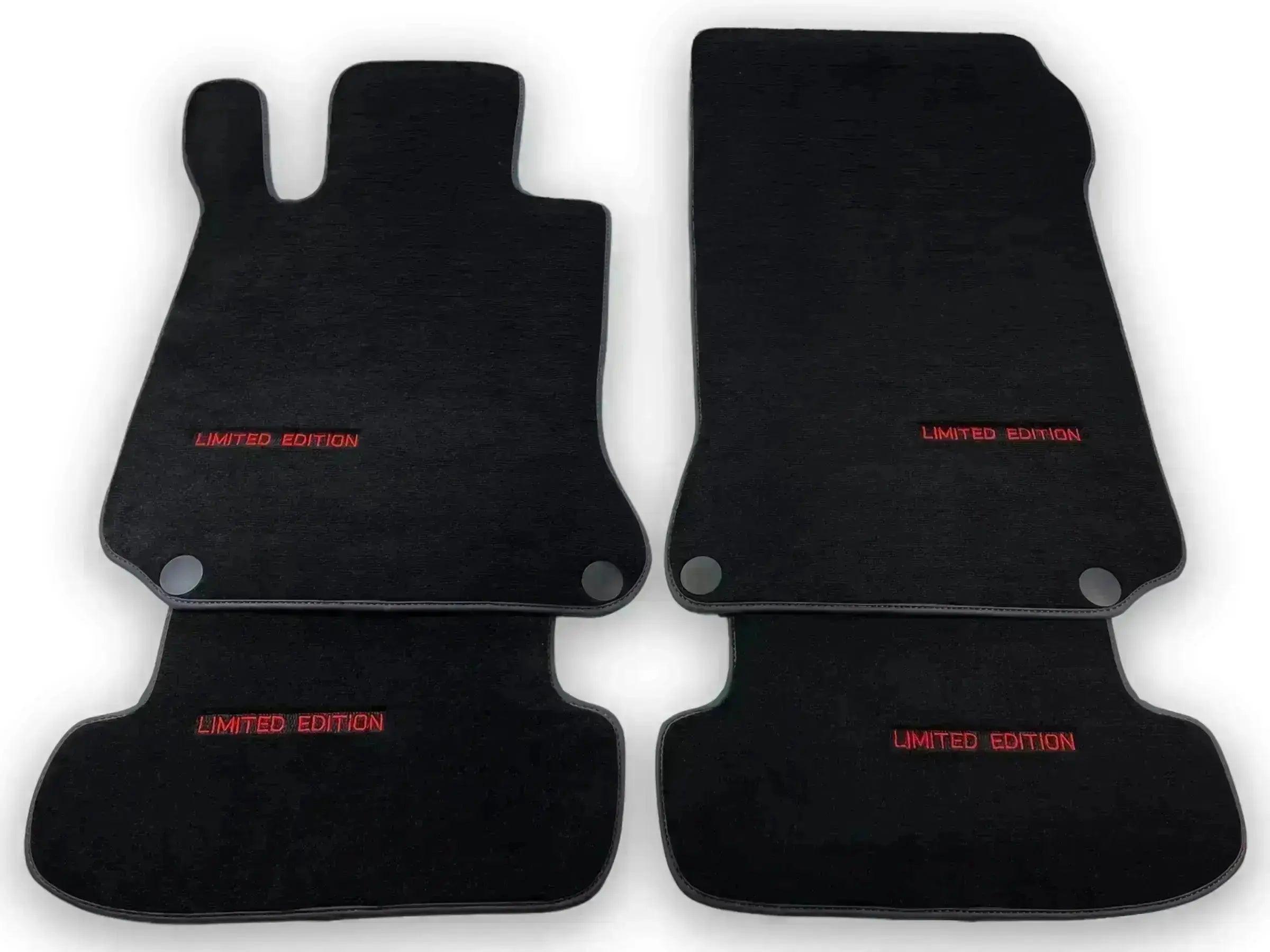 Dark Blue Floor Mats For Mercedes Benz GLK-Class X204 (2008-2012) | Limited Edition - AutoWin