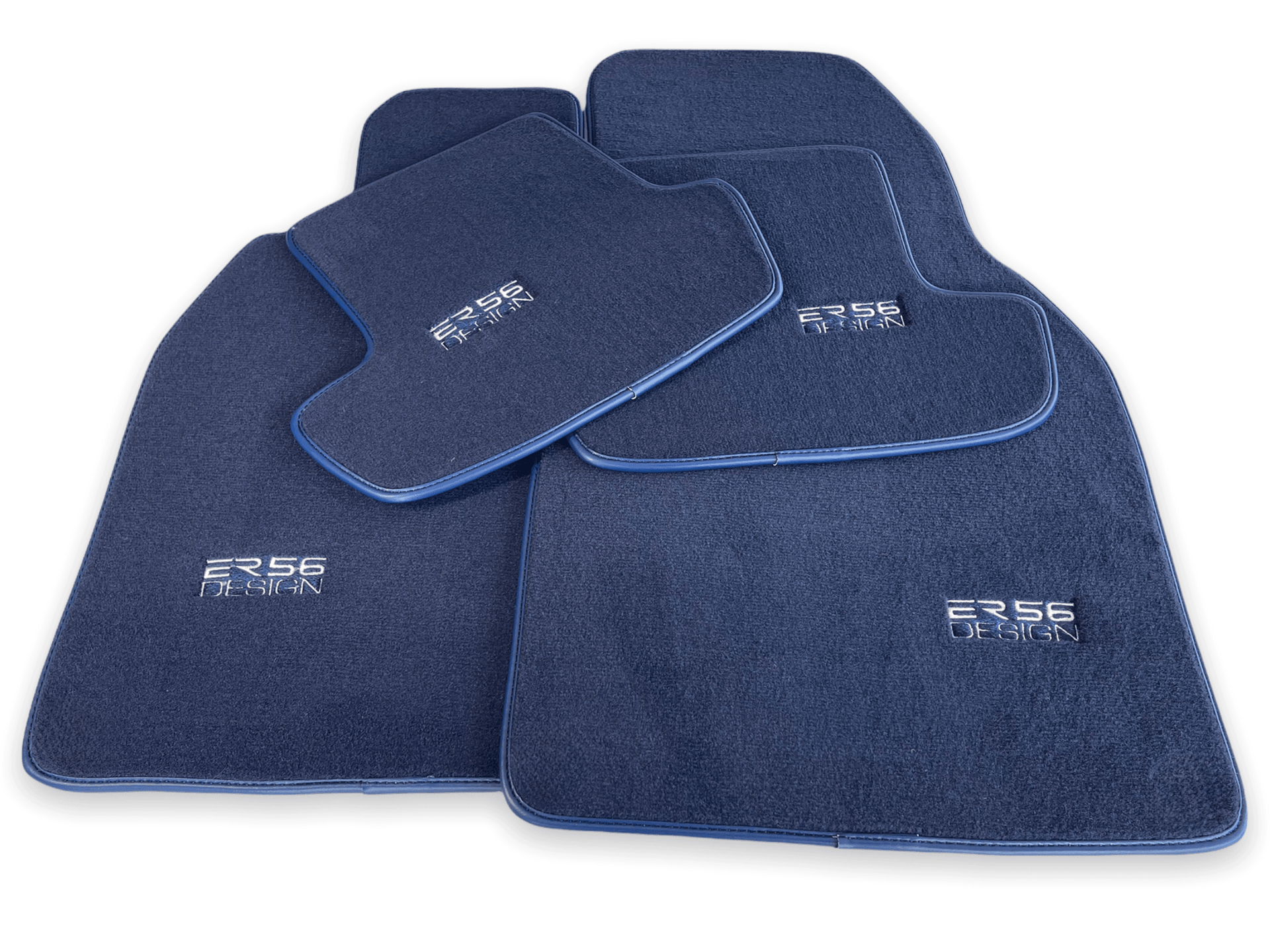 Dark Blue Floor Mats for Porsche 911 - 964 (1989-1994) - AutoWin