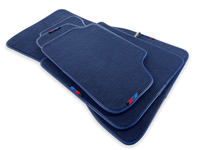 Dark Blue Mats For BMW Gran Tourer F46 (2015-2022) 5 Seats With M Package - AutoWin