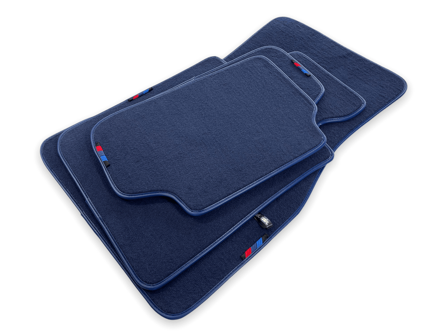 Dark Blue Mats For BMW 1 Series F70 With M Package - AutoWin