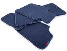 Dark Blue Mats For BMW M8 F93 4-door Gran Coupe With M Package - AutoWin