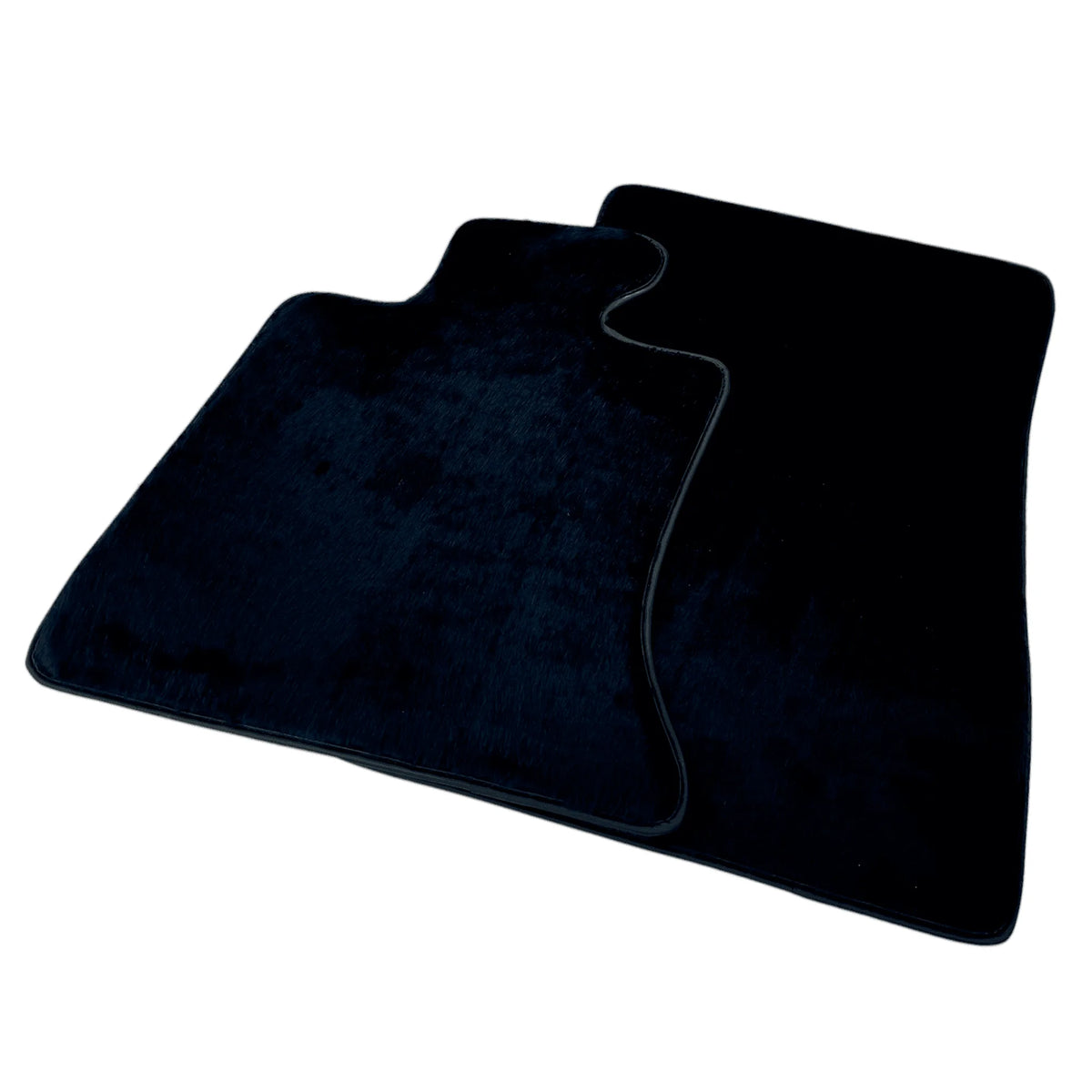 Dark Blue Sheepskin Floor Mats for Rolls-Royce Ghost Series I (2010–2020)