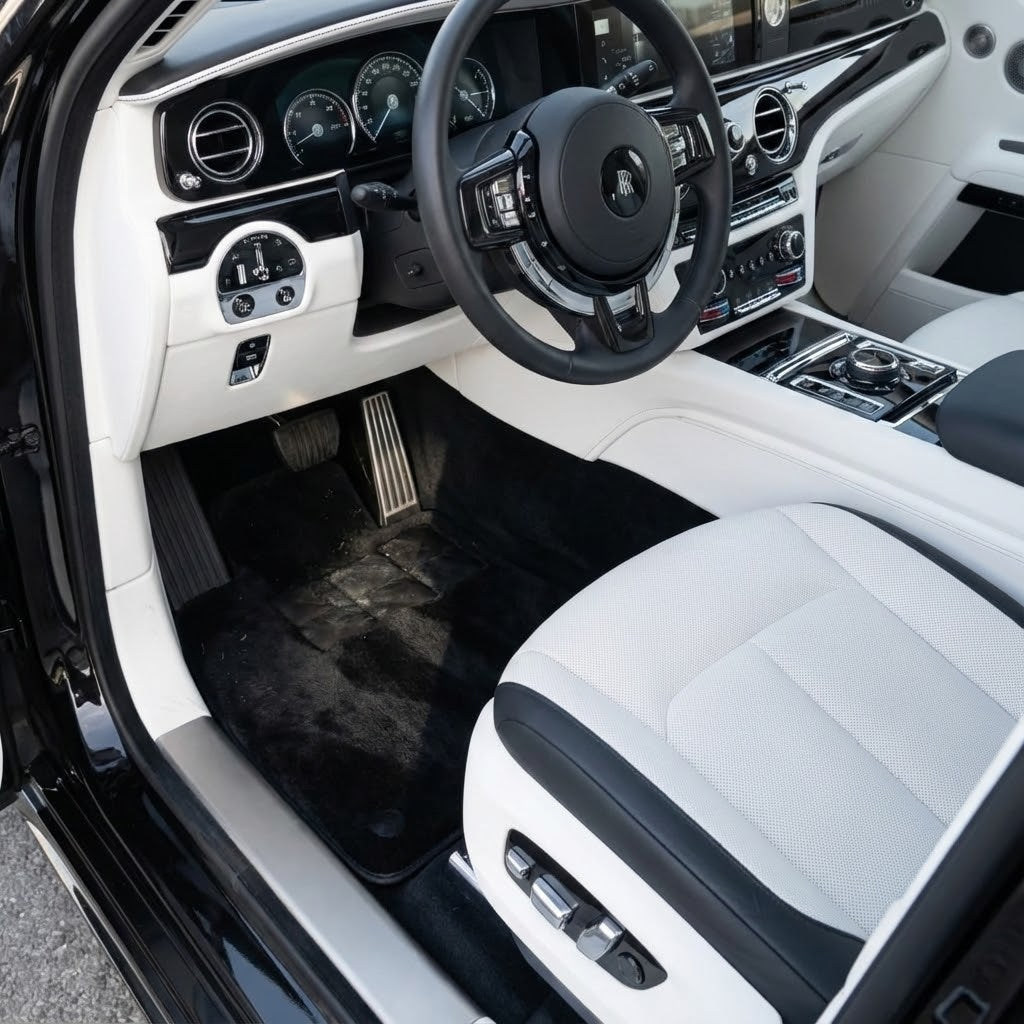 Interior look of floor mats for Rolls-Royce Spectre (2023-2024)