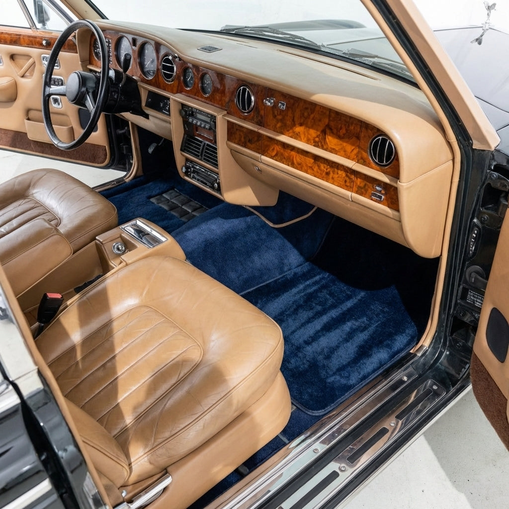 Interior look of floor mats for Rolls-Royce Wraith (2013–2023)