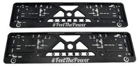 FeelThePower Number Plate Holder Eu Standard Size 52 Cm X 11 Cm - AutoWin