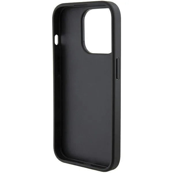 Ferrari Grip Stand Metal Logo Hardcase for iPhone 15 Pro 6.1" - AutoWin