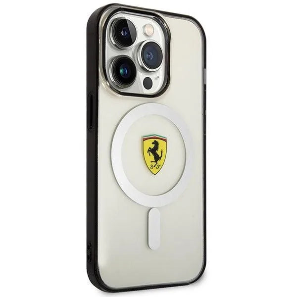 Ferrari Translucent MagSafe Hardcase for iPhone 14 Pro 6.1" - AutoWin