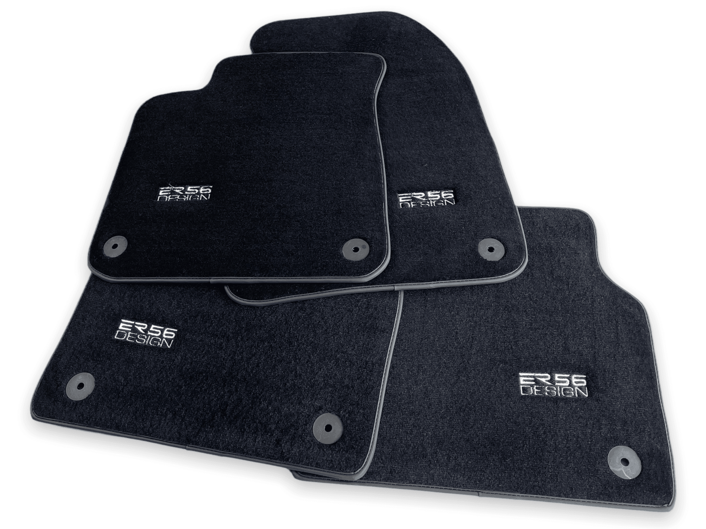 Floor Mats for Audi A4 - B6 Sedan (2001-2004) ER56 Design - AutoWin