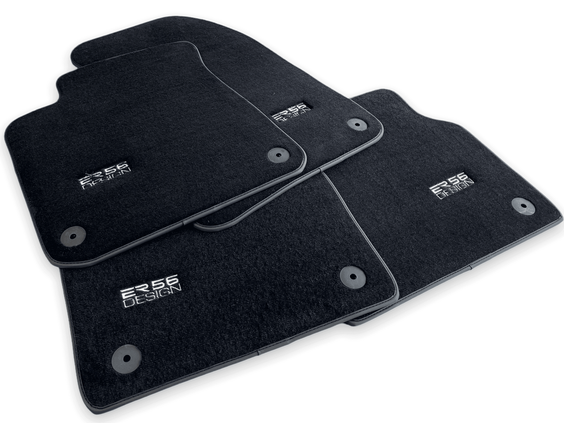 Floor Mats for Audi A4 - B8 Sedan (2008-2015) ER56 Design - AutoWin