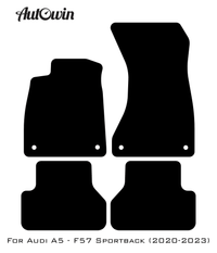 Floor Mats for Audi A5 - F57 Sportback (2020-2023) ER56 Design - AutoWin