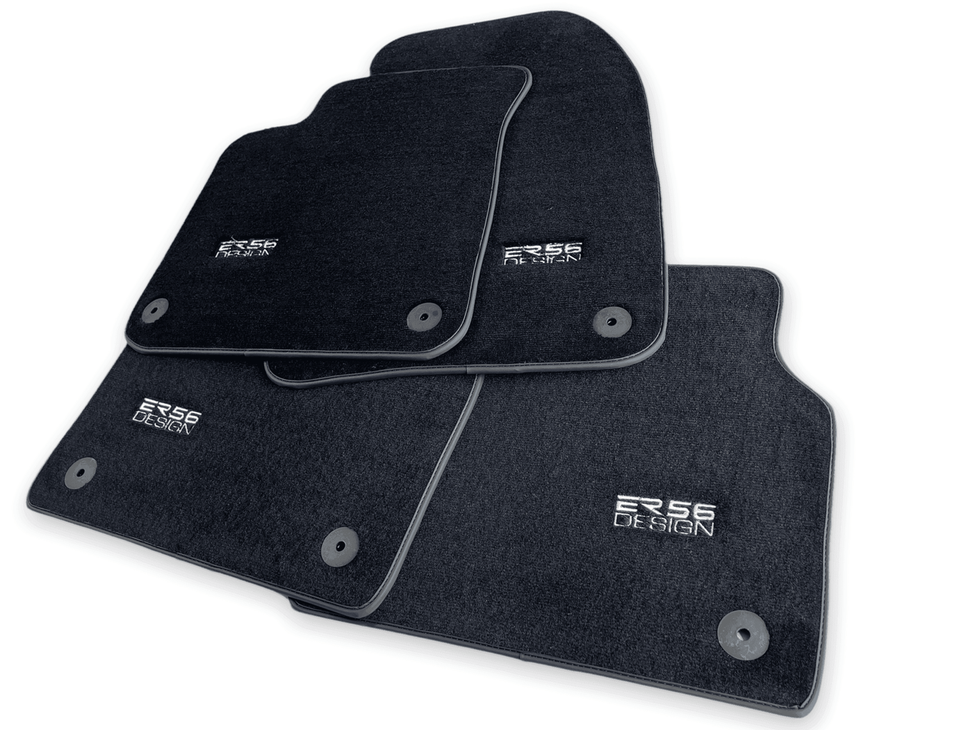 Floor Mats for Audi A6 - C6 Avant Long (2004-2008) ER56 Design - AutoWin
