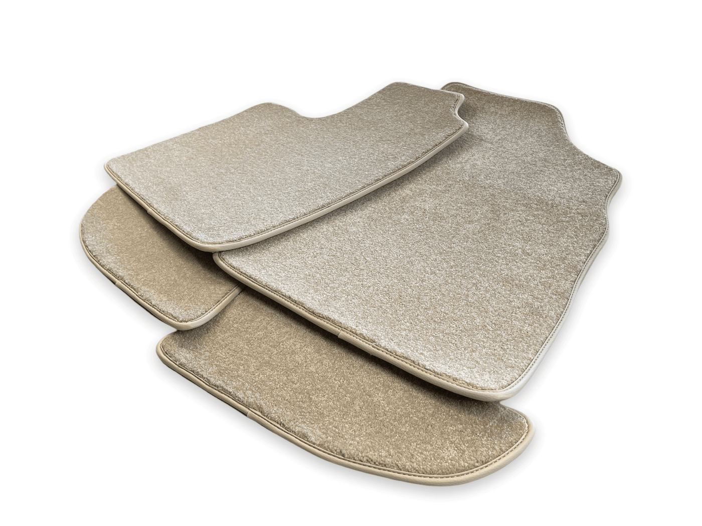 Floor Mats For Bentley Continental GT Beige Luxury Quality 2011–2018 - AutoWin