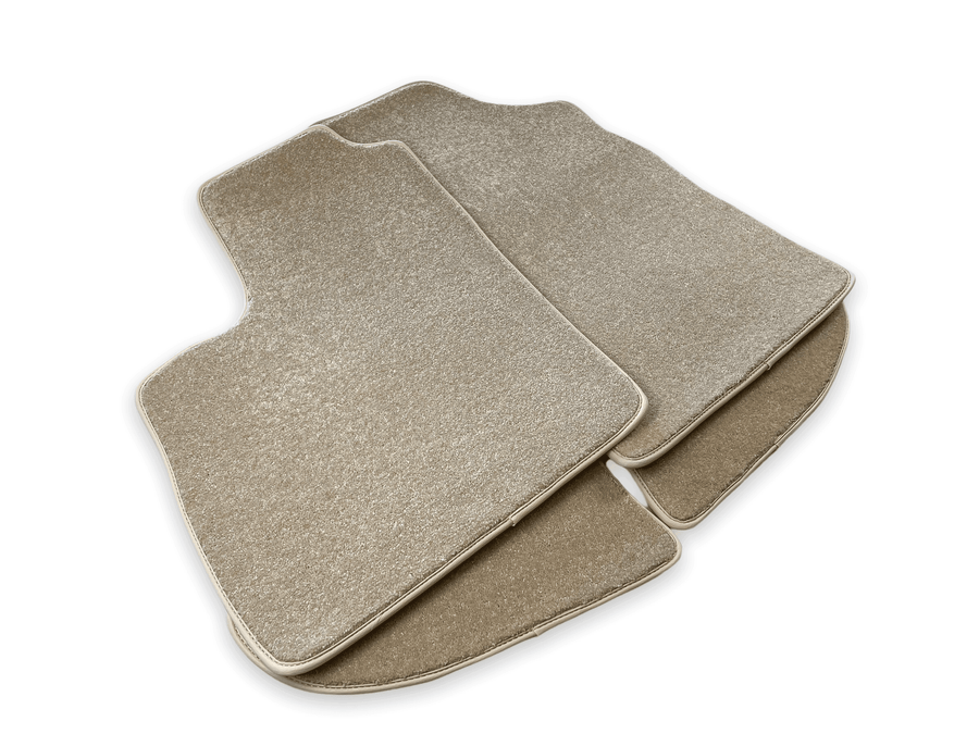 Floor Mats For Bentley Continental GTC (2006–2011) Beige Luxury Quality - AutoWin