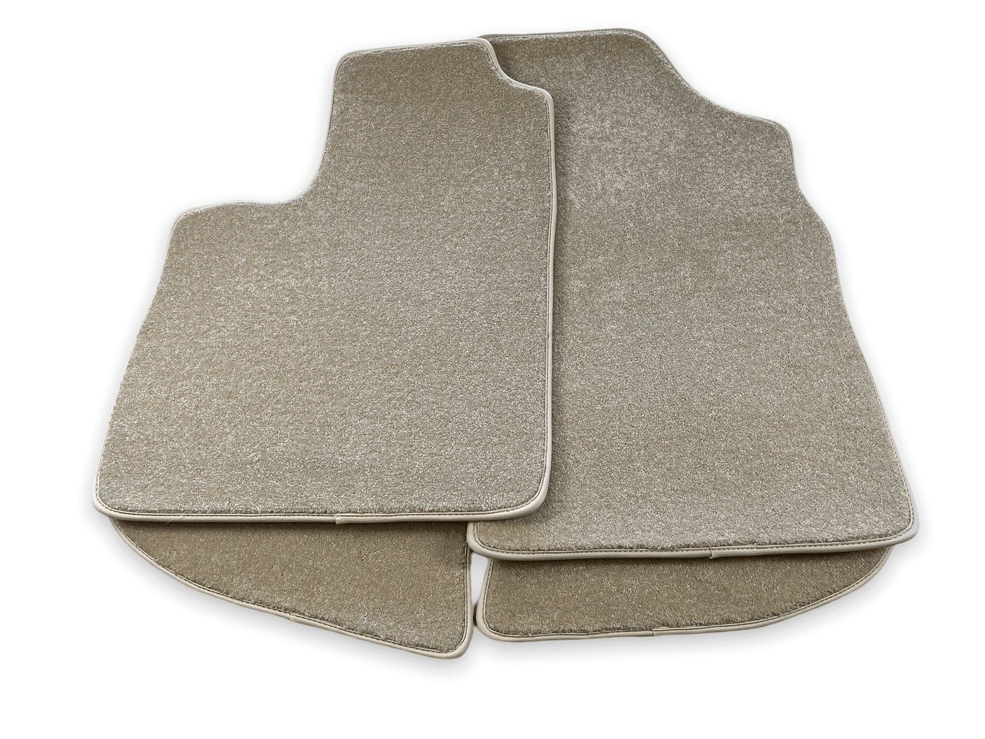 Floor Mats For Bentley Continental GTC (2011-2018) Beige Luxury Quality - AutoWin