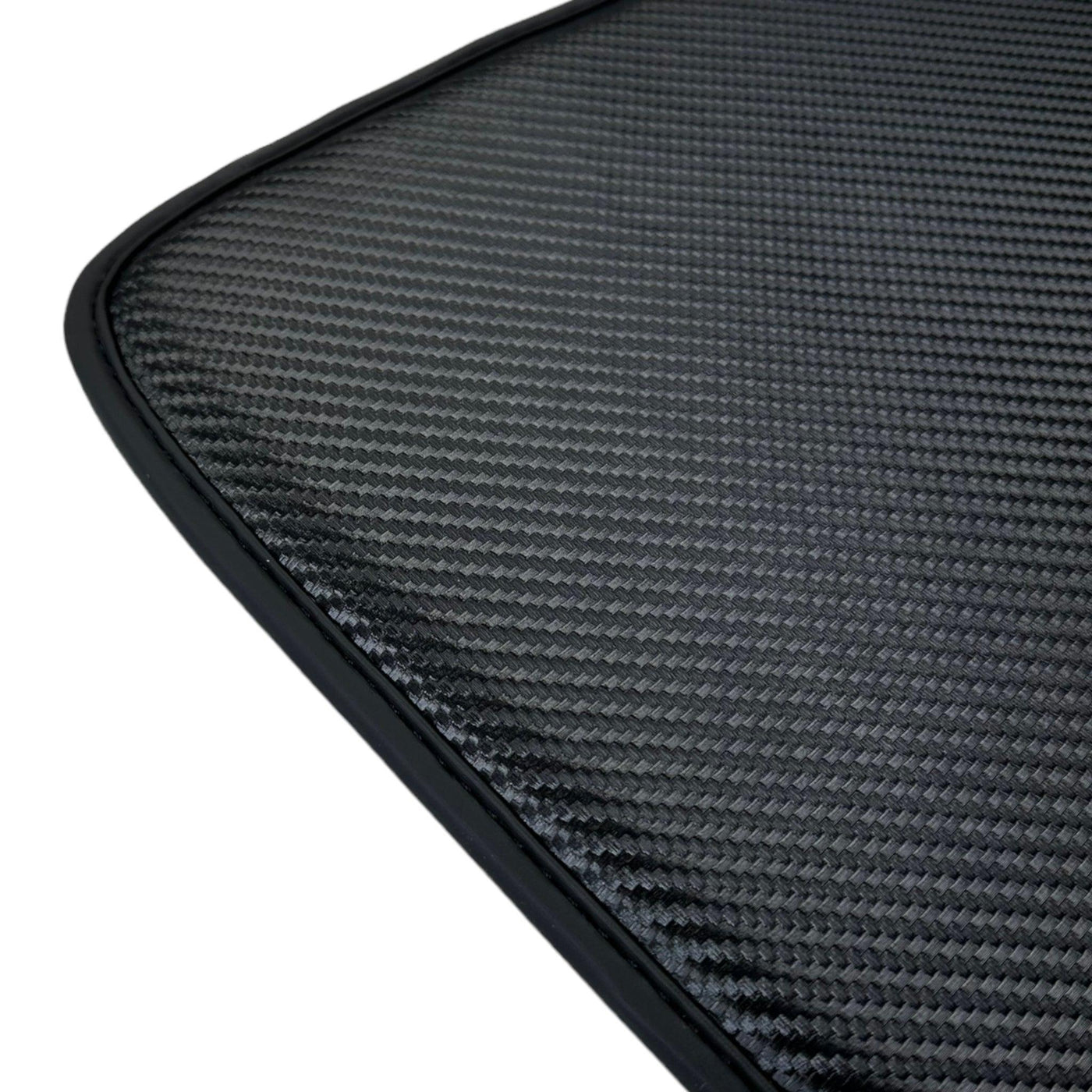 Floor Mats for Ferrari 296 GTB (2022-2024) Made From Carbon Fiber Leather - AutoWin