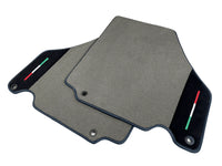 Floor Mats For Ferrari 360 Modena 1999-2005 Gray With Alcantara Leather - AutoWin